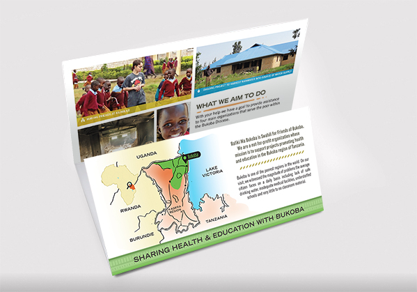 brochure unfolding 