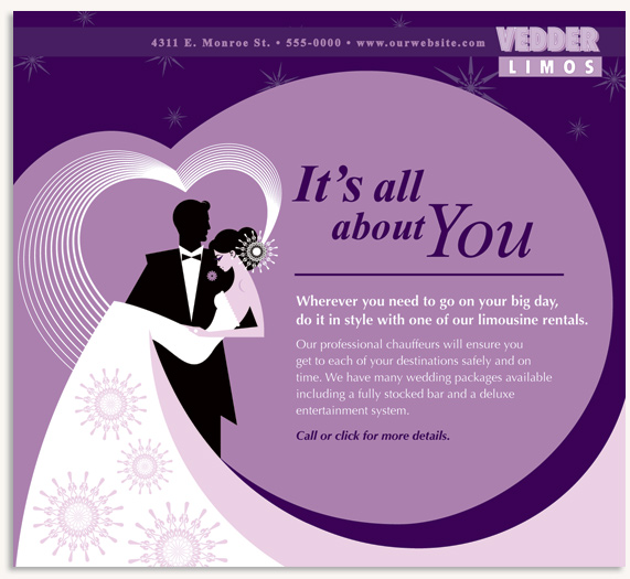 Wedding Vendor Ad Template